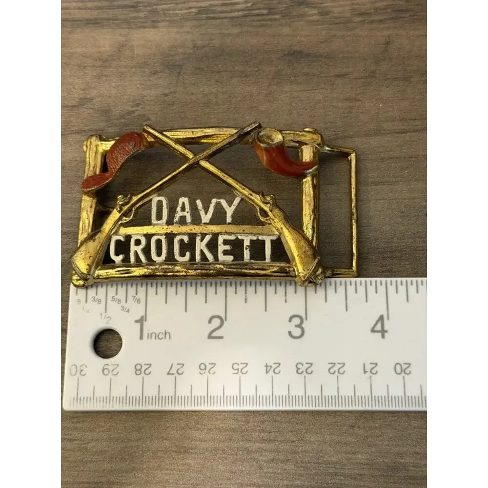 Vintage Davey Crockett Belt Buckle #462  Cool!